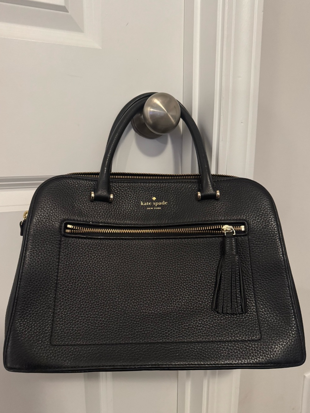 Kate Spade Outlet Large Satchel - Black